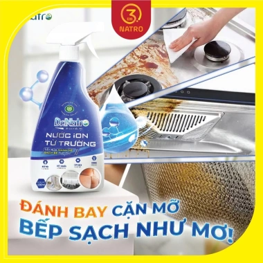 DR NATRO COMBOX3 - Chai tẩy rửa đa năng ion từ trường, tẩy mọi vết bẩn, chỉ 379.000đ