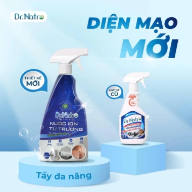 Dr Natro tẩy đa năng – Xóa cặn canxi, vết bám trên đồ nhựa, nồi chảo, dầu mỡ, an toàn, 145k 3