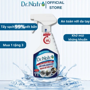 Dr Natro tẩy đa năng – Xóa cặn canxi, vết bám trên đồ nhựa, nồi chảo, dầu mỡ, an toàn, 145k 8