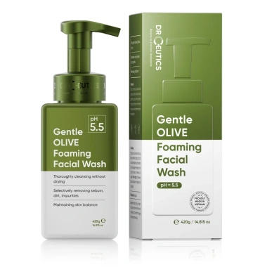 DrCeutics Sữa Rửa Mặt Tạo Bọt Olive Gentle - Dịu Nhẹ, Da Nhạy Cảm 420g - 283.000 VNĐ