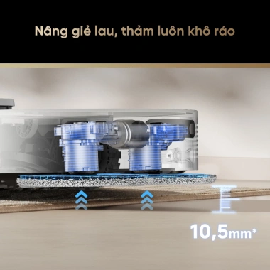 Dreame D20 Ultra Robot hút bụi thông minh 13.000Pa, trạm sạc đa năng 100 ngày, BH 24 tháng, 12,490,000₫