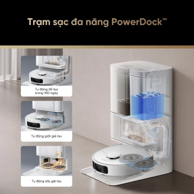 Dreame D20 Ultra Robot hút bụi thông minh 13.000Pa, trạm sạc đa năng 100 ngày, BH 24 tháng, 12,490,000₫