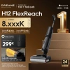 Dreame H12 FlexReach – Máy hút bụi lau sàn không dây 18.000Pa, giặt nóng 90 độ, BH 24 tháng, chỉ 9,9 triệu