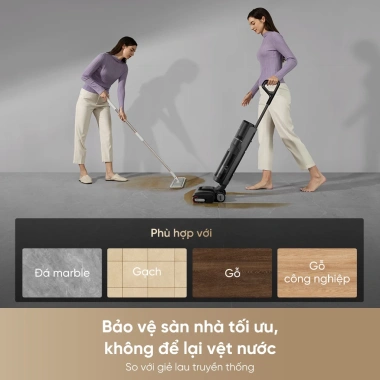 Dreame H12 FlexReach – Máy hút bụi lau sàn không dây 18.000Pa, giặt nóng 90 độ, BH 24 tháng, chỉ 9,9 triệu