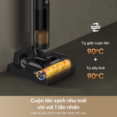 Dreame H12 FlexReach – Máy hút bụi lau sàn không dây 18.000Pa, giặt nóng 90 độ, BH 24 tháng, chỉ 9,9 triệu