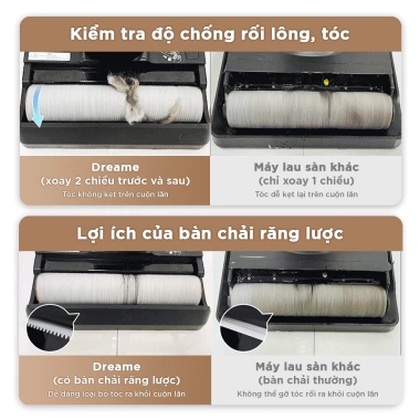 Dreame H12 Pro FlexReach GT máy hút bụi lau sàn không dây, cuộn lăn tràn viền 2 cạnh, BH 24 tháng, giảm giá