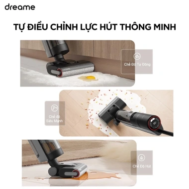 Dreame H12 Pro FlexReach GT máy hút bụi lau sàn không dây, cuộn lăn tràn viền 2 cạnh, BH 24 tháng, giảm giá 9 Dreame H12 Pro FlexReach GT máy hút bụi lau sàn không dây, cuộn lăn tràn viền 2 cạnh, BH 24 tháng, giảm giá 9