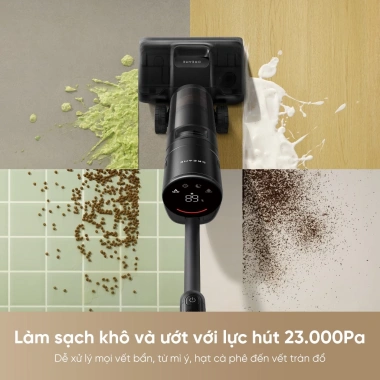 Dreame H13 Dual FlexReach - Máy hút bụi lau sàn không dây 6 trong 1, Lực hút 23.000Pa, BH 24 tháng, Giá 14.990.000