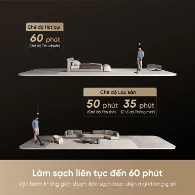 Dreame H13 Dual FlexReach - Máy hút bụi lau sàn không dây 6 trong 1, Lực hút 23.000Pa, BH 24 tháng, Giá 14.990.000