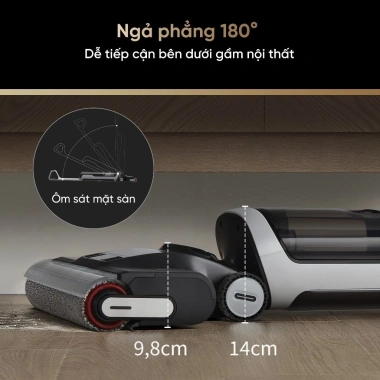 Dreame H14 Ultra Máy hút bụi lau sàn không dây 20.000Pa giặt cuộn lăn 100°C BH 24 tháng giảm giá 12,490,000₫