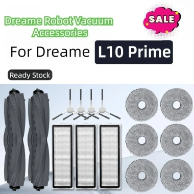 Dreame L10 Prime Hút Chân Không – Bàn Chải Chính, HEPA, Cây Lau Nhà Vải Giảm 22%