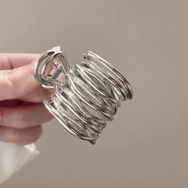 DREJEW Kẹp Tóc Kim Loại Cố Định Tóc Đuôi Ngựa - Thời Trang Cao Cấp Dễ Phối Đồ Nữ 10