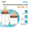 Dr.isla Bình Sữa Thủy Tinh Cổ Rộng Không BPA Mềm Chống Sặc Giảm Đầy Hơi GB16 GB24
