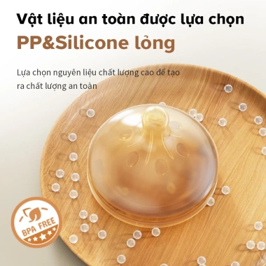 Dr.isla Bình Sữa Thủy Tinh Cổ Rộng Không BPA Mềm Chống Sặc Giảm Đầy Hơi GB16 GB24 6