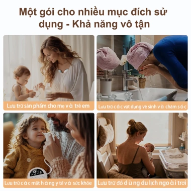 Dr.isla Túi đa năng cho bé đi du lịch - Túi đựng đồ TB02, Giá chỉ 45.000đ, Tiện lợi & Bảo vệ đồ dùng 9