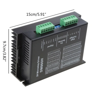Driver Motor Stepper DM860/DM860H Microstep Brushless DC Shell 57-86 Giá 530.220 VND 2