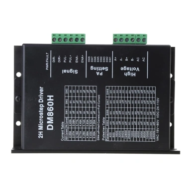 Driver Motor Stepper DM860/DM860H Microstep Brushless DC Shell 57-86 Giá 530.220 VND 3
