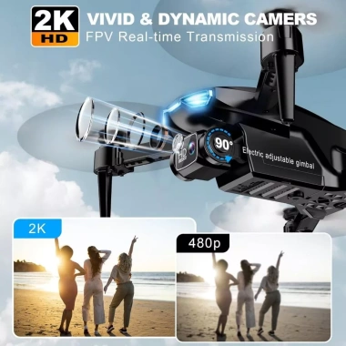 Drone 2K HD FPV Máy bay không người lái camera cho người lớn - Giá 1.199.000₫