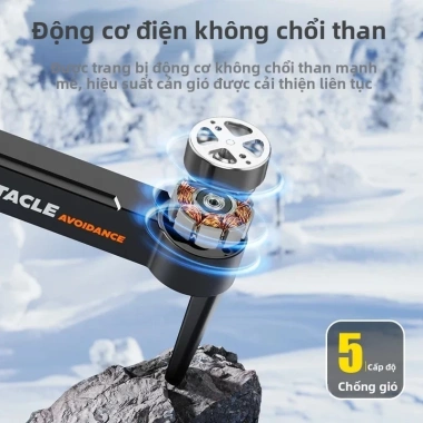 Drone E88S 4K - Camera kép, chống rung, tránh chướng ngại 3D, FPV thời gian thực, giá chỉ 595.000 VND