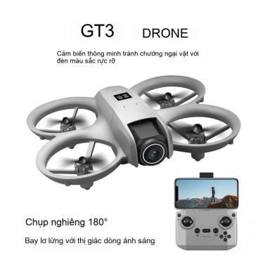 Drone GT3 Mini - Servo quang học, chụp ảnh chuyên nghiệp, tránh vật cản, điều khiển từ xa, chỉ 745.000₫