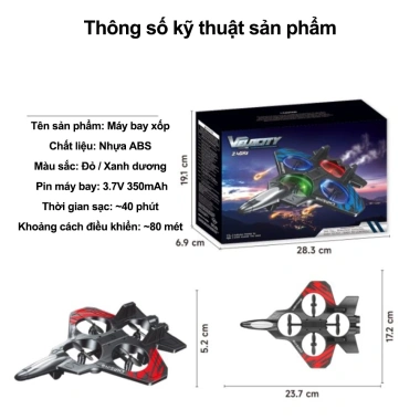 Drone máy bay điều khiển từ xa chiến đấu xốp bền, nâng cấp, chỉ 60.000đ cho bé trai 9 Drone máy bay điều khiển từ xa chiến đấu xốp bền, nâng cấp, chỉ 60.000đ cho bé trai 9