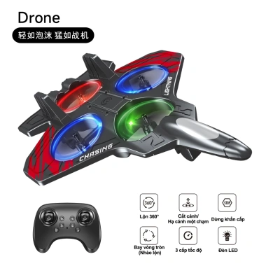 Drone máy bay điều khiển từ xa siêu bền, đồ chơi bé trai - Giá ưu đãi 60.000₫ 2