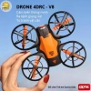 Drone Mini 4DRC V8 HD – Tự Tránh Vật Cản, Giọng Nói, Điều Khiển Smartphone, Giá 980k