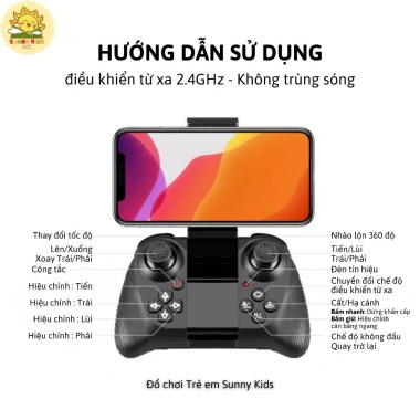 Drone Mini 4DRC V8 HD – Tự Tránh Vật Cản, Giọng Nói, Điều Khiển Smartphone, Giá 980k 9