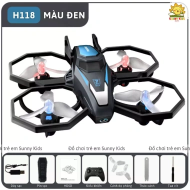 Drone Mini JJRC H118 - Máy bay đồ chơi ổn định an toàn, gọn nhẹ, đèn LED nhiều màu - Sunny Kids, 965.000₫ 10 Drone Mini JJRC H118 - Máy bay đồ chơi ổn định an toàn, gọn nhẹ, đèn LED nhiều màu - Sunny Kids, 965.000₫ 10