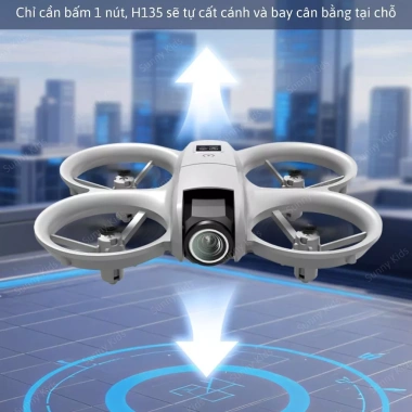 Drone Mini JJRC H135 WiFi FPV - Tự Cân Bằng, Camera 90°, Thiết Kế Nhỏ Gọn - 815.000₫ Sunny Kids