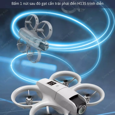 Drone Mini JJRC H135 WiFi FPV - Tự Cân Bằng, Camera 90°, Thiết Kế Nhỏ Gọn - 815.000₫ Sunny Kids 7 Drone Mini JJRC H135 WiFi FPV - Tự Cân Bằng, Camera 90°, Thiết Kế Nhỏ Gọn - 815.000₫ Sunny Kids 7
