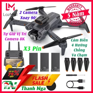 Drone V14 Pro máy bay flycam camera mini giá rẻ 4 cánh, điều khiển từ xa, chỉ 749.000đ 2