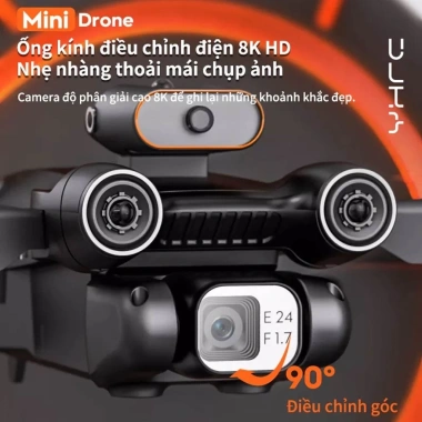 Drone V14 Pro máy bay flycam camera mini giá rẻ 4 cánh, điều khiển từ xa, chỉ 749.000đ 8
