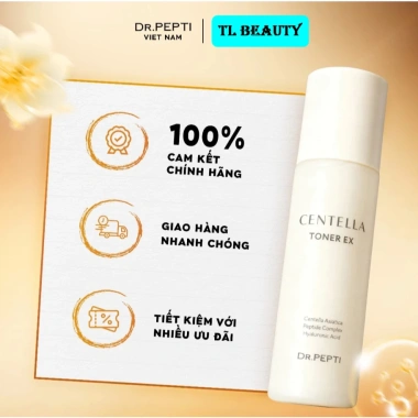 Dr.Pepti Toner Centella Ex Nước Hoa Hồng Dưỡng Ẩm Căng Bóng Hàn Quốc Giá 368k Giảm Sốc 4