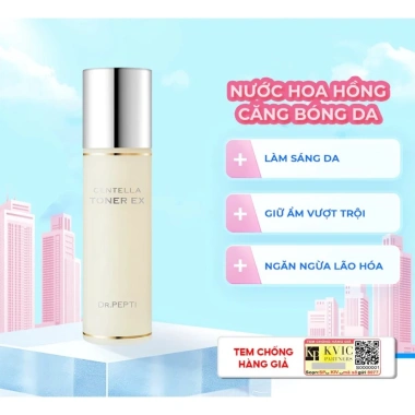 Dr.Pepti Toner Centella Ex Nước Hoa Hồng Dưỡng Ẩm Căng Bóng Hàn Quốc Giá 368k Giảm Sốc 7