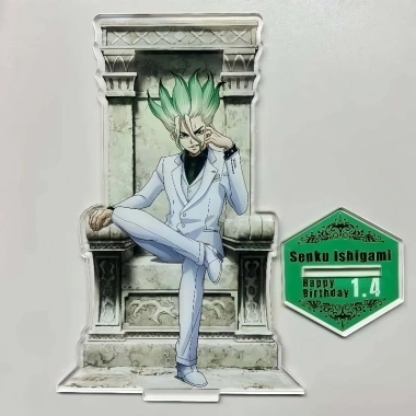 Dr.STONE Tấm Trang Trí Bàn Làm Việc - Standee Ishigami Senkuu Acrylic Quà Tặng Sinh Nhật 105.975₫