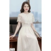 DS7.621 Váy xòe dài trắng ren nữ tính công sở - Dolce Viva Collection giảm giá 599k 9