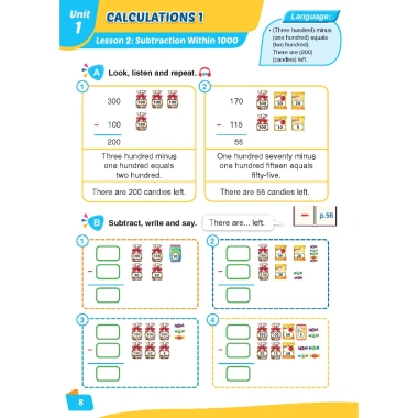 DTPbooks i-Learn English for Math 3 - Sách học sinh lớp 3 bản 2, 99.000₫