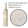 Dù Che Mưa Mika Đi Nắng Gấp Nút Bấm Tự Động, Gọn Nan Kép, Chống Thấm Bền - Giá 149.000 VNĐ 9
