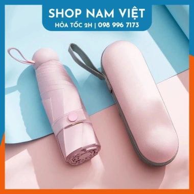 Dù Gấp Mini Siêu Compact Bảo Vệ Nắng Mưa Khi Đi Học và Đi Chơi - Giá 88.900đ 10