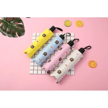 Dù Gấu Brown Đa Màu Chống UV Che Mưa Nắng Gấp Gọn Dễ Mang Giá 55k 6 Dù Gấu Brown Đa Màu Chống UV Che Mưa Nắng Gấp Gọn Dễ Mang Giá 55k 6