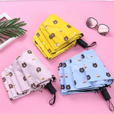 Dù Gấu Brown Đa Màu Chống UV Che Mưa Nắng Gấp Gọn Dễ Mang Giá 55k 7 Dù Gấu Brown Đa Màu Chống UV Che Mưa Nắng Gấp Gọn Dễ Mang Giá 55k 7
