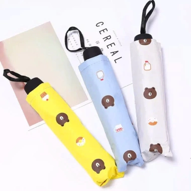 Dù Gấu Brown Đa Màu Chống UV Che Mưa Nắng Gấp Gọn Dễ Mang Giá 55k 9 Dù Gấu Brown Đa Màu Chống UV Che Mưa Nắng Gấp Gọn Dễ Mang Giá 55k 9