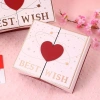 Đủ Hộp + Túi Đỏ Hoa - Hộp quà tặng 20/10, Valentine, Sinh nhật, kèm rơm PGB, quà PK, giá 25.000 4