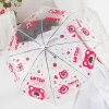 Dù Trong Suốt Gấp Gọn Tự Động Cao Cấp PVC Cute Nhẹ Bền, Phong Cách Nhật Hàn - Giá 139k