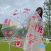 Dù Trong Suốt Gấp Gọn Tự Động Cao Cấp PVC Cute Nhẹ Bền, Phong Cách Nhật Hàn - Giá 139k 5
