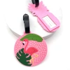 Dứa Flamingo Silicone Mềm - Túi Đựng Thẻ Hành Lý Du Lịch Kinh Doanh, Giao Hàng Nhanh, Thẻ Máy Bay DLPZ, Giá 38.659₫ 3