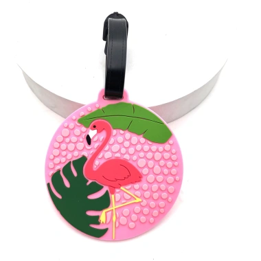 Dứa Flamingo Silicone Mềm - Túi Đựng Thẻ Hành Lý Du Lịch Kinh Doanh, Giao Hàng Nhanh, Thẻ Máy Bay DLPZ, Giá 38.659₫ 5