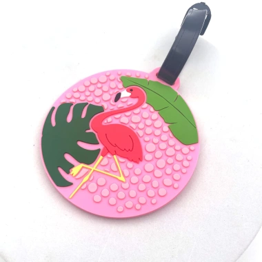 Dứa Flamingo Silicone Mềm - Túi Đựng Thẻ Hành Lý Du Lịch Kinh Doanh, Giao Hàng Nhanh, Thẻ Máy Bay DLPZ, Giá 38.659₫ 7