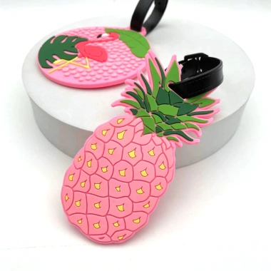 Dứa Flamingo Silicone Mềm - Túi Đựng Thẻ Hành Lý Du Lịch Kinh Doanh, Giao Hàng Nhanh, Thẻ Máy Bay DLPZ, Giá 38.659₫ 8